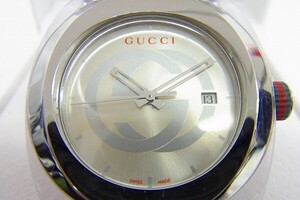 Q707-J9-4571 GUCCI グッチ 137.1 メンズ クォーツ 腕時計 現状品②