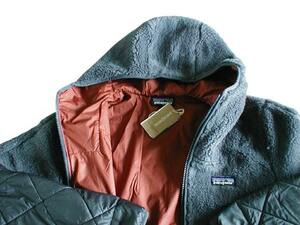 ■送料込■【新品XS】 パタゴニア Ｍ’s リサイクル・シェルパ・フーディー ■ Patagonia ダウン Smolder Blue (SMDB) ■