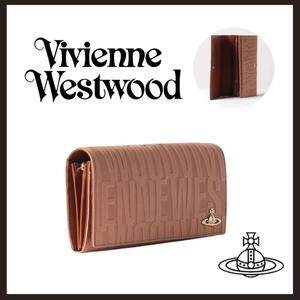 ○★新品 未使用 ヴィヴィアンウエストウッド ブライダルボックス 折長財布 定番 ベージュ（Vivienne Westwood）○●