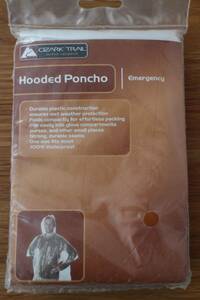 ★★100円スタート★未使用レア♪hooded poncho OZARK TRAIL オザークトレイルレインコート HAWAIIハワイキラウェア火山トレイル登山雨具