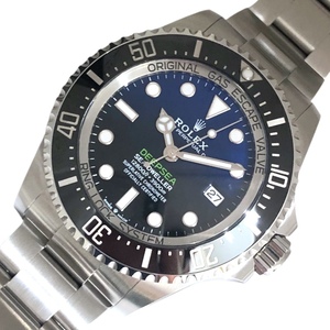 ロレックス ROLEX ディープシー　Dブルー 136660 Dブルー ステンレススチール メンズ 腕時計 中古