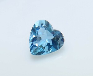 極美品！　サンタマリアアクアマリン　0.665ct 鑑付　ルース（LA-6135）