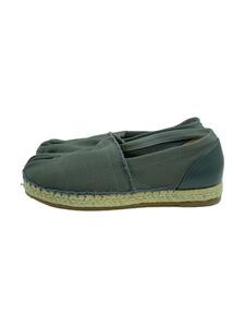 Maison Margiela◆パンプス/38/GRY/足袋/バレリーナ/エスパドリーユ/TABI COTTON ESPADRILLES