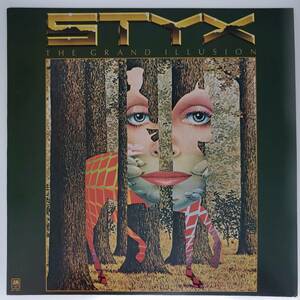 良盤屋◆LP◆US 輸入盤　スティクス/グランド・イリュージョン　Styx/The Grand Illusion/1977　◆Classic Rock,◆P-4152