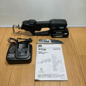 リョウビ　DCM充電式レシプロソー　BSK-1800D 18V/1.5Ah 中古美品！【送料無料♪】