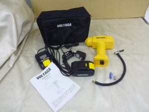 ◆美品◆VOLTAGA◆充電式空気入れ◆1001◆