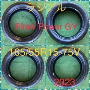 231213-03 PIRELLI POWERGY ラジアルタイヤ４本