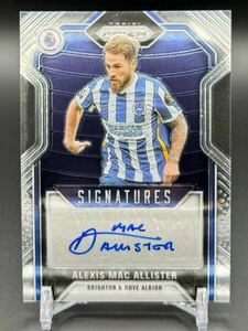 2021-22 Panini Prizm Premier League Mac Allister auto 直筆サイン マックアリスター