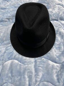 【即決】【良品】 WJK ダブルジェイケイ WOOL HAT ウールハットBLACK ブラック 黒色 即決早い者勝ち