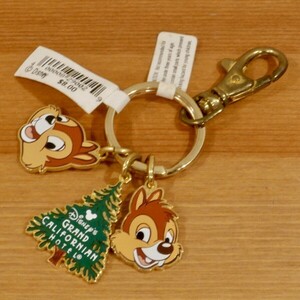 DL DISNEY GRAND CALORNIAN HOTEL CHIP&DALE キーホルダー