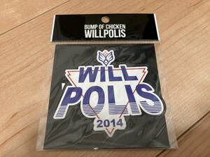 BUMP OF CHICKEN　WILLPOLIS 2014 劇場版　ステッカーセット　未使用品