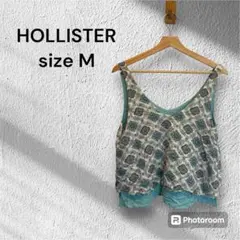 【HOLLISTER 】  ホリスター　トップス　キャミソール　総柄　M