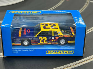  No.100 SCALEXTRIC Chevrolet Monte Carlo n.22 [新品未使用 1/32スロットカー]