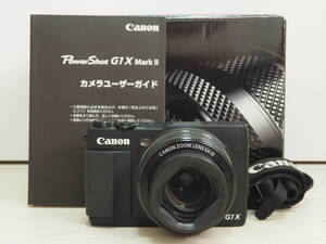 1円～ キャノン Canon PowerShot G1 X Mark II 13.1MP Compact Digital Camera 元箱 [ジャンク/現状品] #J122A