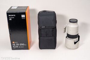 ソニー デジタル一眼カメラα［Eマウント]用レンズ SONY SEL70200GM FE70-200mm F2.8 GM OSS No.2 中古品 24100201