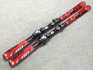 【H927】HEAD/ヘッド C110 system ビンディング付き スキー カービングスキー 全長156cm b