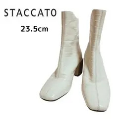 STACCATO 白 ブーツ サイズ 23.5cm