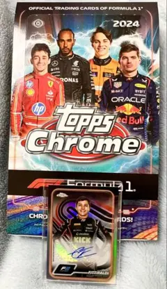 Topps F1 エンツォ・フィッティパルディ 直筆サインカード