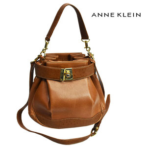 ANNE KLEIN アンクライン バッグ【キャメル/ブラウン】美品！