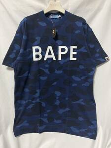 新品 DS 00s A BATHING APE COLOR CAMO BAPE Tシャツ L (N-8-7)