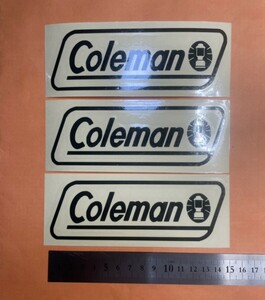 コールマン　Coleman　切り文字ステッカー　カッティングステッカー　防水仕様　アウトドア　キャンプ　ドレスアップ　カスタム