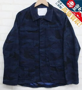 8T8061/WHITE MOUNTAINEERING カモ柄ミリタリージャケット WM973205 ホワイトマウンテニアリング