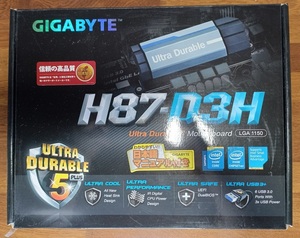 ◎GIGABYTE H87-D3H LGA1150 動作品　ジャンク扱い◎