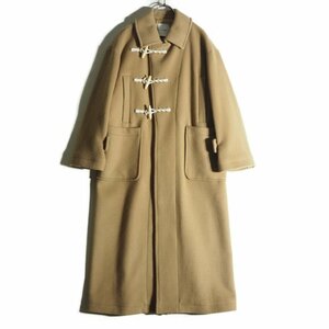 P2973H　▼CLANE クラネ▼　OVER MAXI DUFFLE COAT オーバーサイズ ロングダッフルコート ベージュ / レディース ウールコート 秋冬