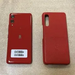 Rakuten Hand 5G（純正レザーケース付き