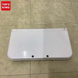 1円〜 動作確認済 初期化済 箱無 Newニンテンドー3DS LL 本体 パールホワイト RED-001