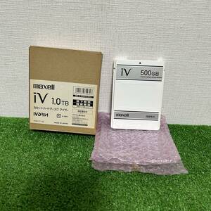 マクセル maxell iVDR-S カセットハードディスク HDD M-VDRS500G.C iVDRS iV 500GB ブラック アイヴィ M-VDRS IVDRS 中古 現状品