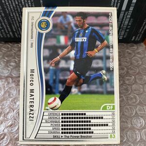 ◆WCCF 2005-2006 マルコ・マテラッツィ Marco MATERAZZI Inter◆