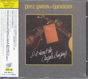 国 ドイル・ローソン&QUICKSILVER / I Heard The Angels Singing 未開封◆規格番号■KICP-7022◆送料無料■即決●交渉有