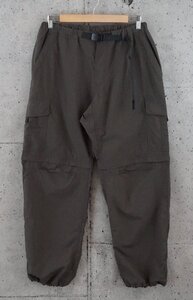 定価￥22,000 GRAMICCI グラミチ CONVERTIBLE MICRO RIPSTOP PANT G4FM-P026 コンバーチブルマイクロリップストップパンツ サイズL