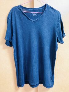 DENIM&SUPPLY デニム&サプライ ラルフローレン Vネック 無地 Tシャツ ブラック系