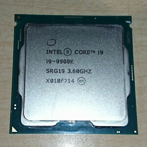 Intel Core i9 9900K LGA1151 CoffeeLake 動作確認品 (O61211)