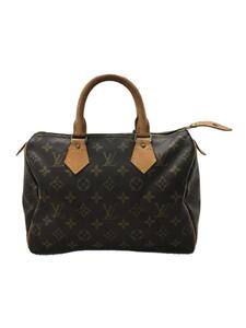 LOUIS VUITTON◆1)スピーディ25_モノグラム・キャンバス_BRW/PVC/BRW