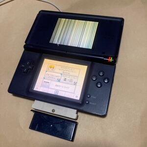 送料無料 ニンテンドーDS Lite タッチペン エナメルネイビー 本体 USG-001 ジャンク NINTENDO DSlite NintendoDSLite ニンテンドー DSlite