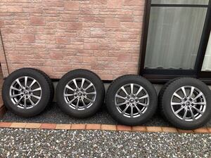 215/65R16 アルファード ヴェルファイアなどに 中古スタッドレスセット 