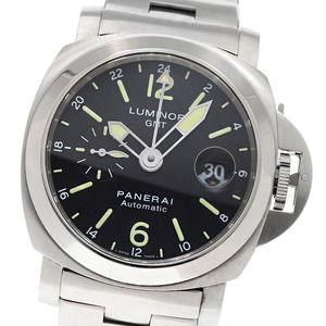 パネライ PANERAI PAM00297 ルミノール GMT デイト スモールセコンド 自動巻き メンズ _826870