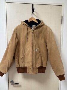 カーハート　 Carhartt アクティブジャケット　 ダック　 USA製　 アメカジ　 ジャケット　 古着　サイズM