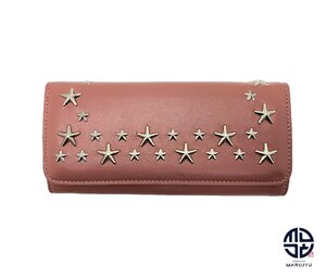 JIMMY CHOO ジミーチュウ スタッズ 長財布 サイフ