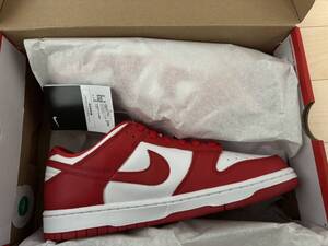 新品未使用 NIKE DUNK LOW SP UNIVERSITY RED 27cm ナイキダンク ロー ユニバーシティ レッド