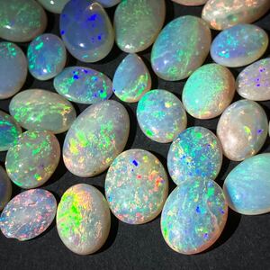 1円〜!!遊色効果!!［天然オパールおまとめ78ct］d 約15.6g ルース 裸石 宝石 ジュエリー jewelry opal w4タ2