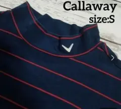 キャロウェイ　レディース　長袖 　モックネック　S　Callaway　秋冬