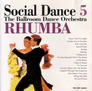 Social Dance 5 Rhumba (Ballroom Orch) 【社交ダンス音楽ＣＤ】♪710-5