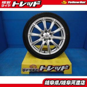 オススメ！18インチアルミ 【中古】ＷＯＲＫ ワーク ＡＲＫＬＩＮＥ ＡＬ０１ 7.5J-18 +48 114.3 5H アロースピード AS-01 225/45R18