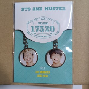 BTS 2ND MUSTER FACE KEY RING フェイスキーリング RM ジョングク