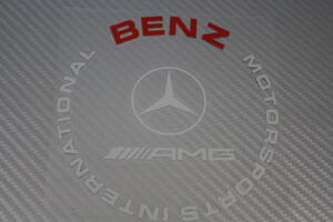 ベンツ ////AMG　 反射ステッカー　シルバー　　燃料タンクふたに