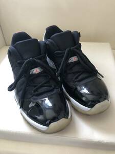  1円スタート NIKE AIR JORDAN 11 RETRO LOW INFRARED エアジョーダン 11 インフラレッド 28.5cm